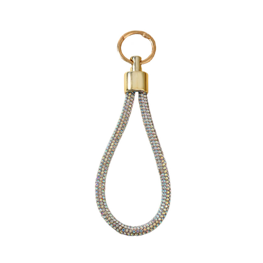 Wholesale Rhinestone Lanyard Keychain